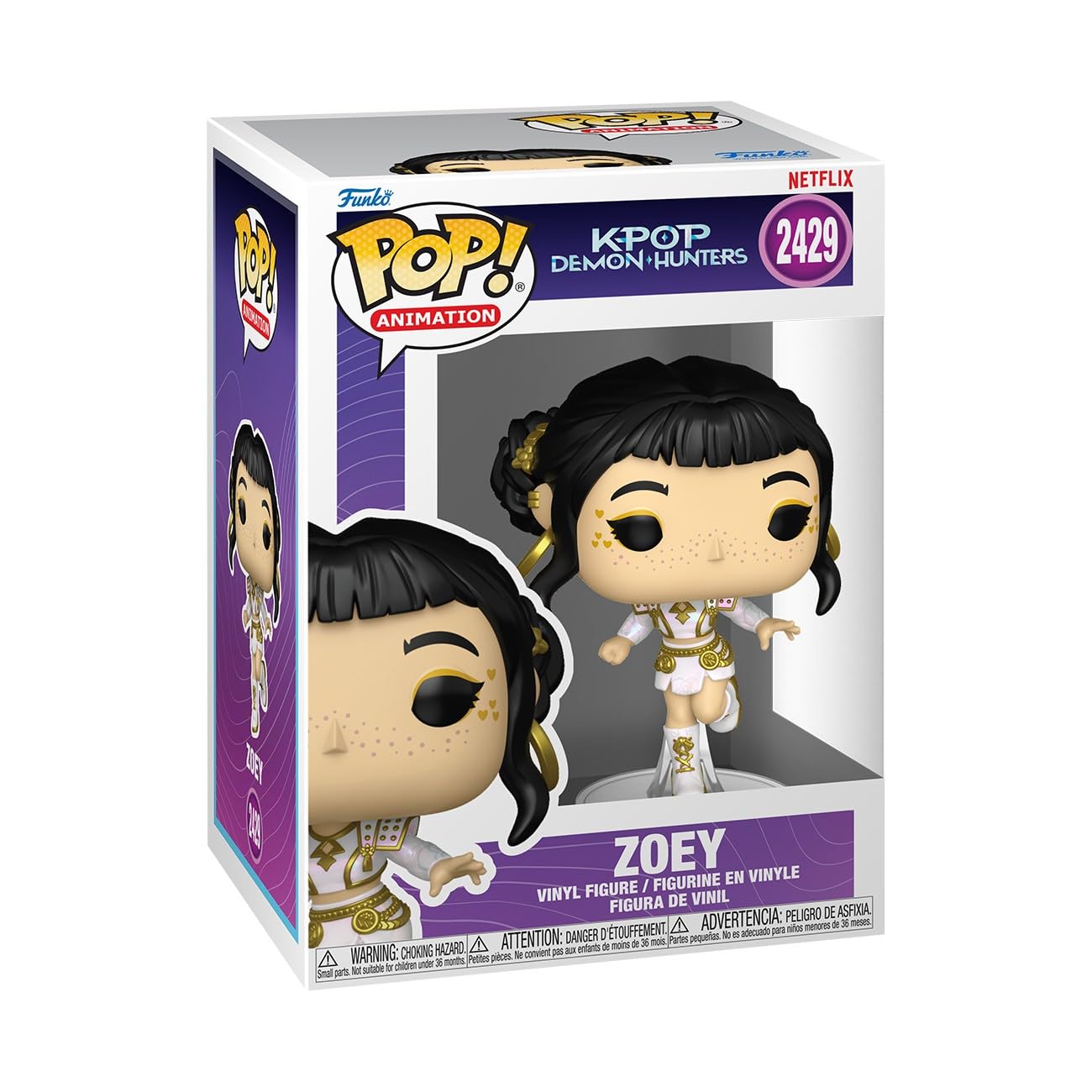 Funko Pop! Vinyl Zoey - KPOP Demon Hunters Collectible Figure | 3.75 Inches