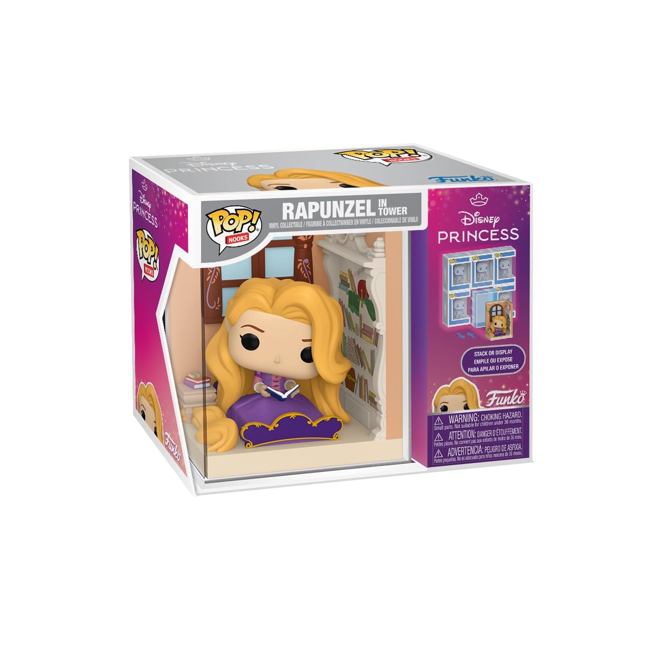 Funko Pop! Nooks: Tangled - Rapunzel's Tower Vinyl Figure 8