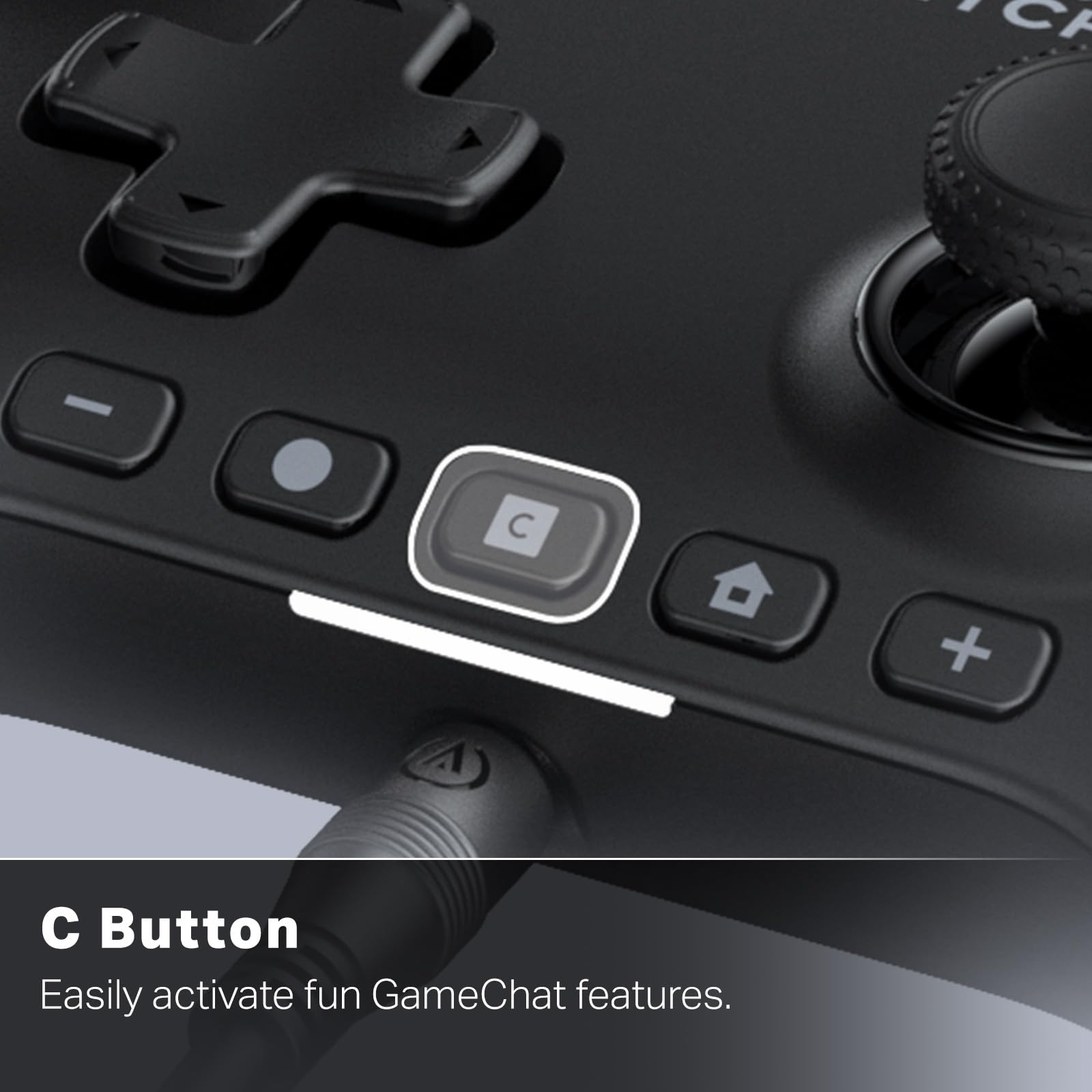 PowerA Advantage Wired Controller for Nintendo Switch 2 - Black, Hall Effect Sticks, Mappable Buttons, C Button, On-board Audio Controls 2