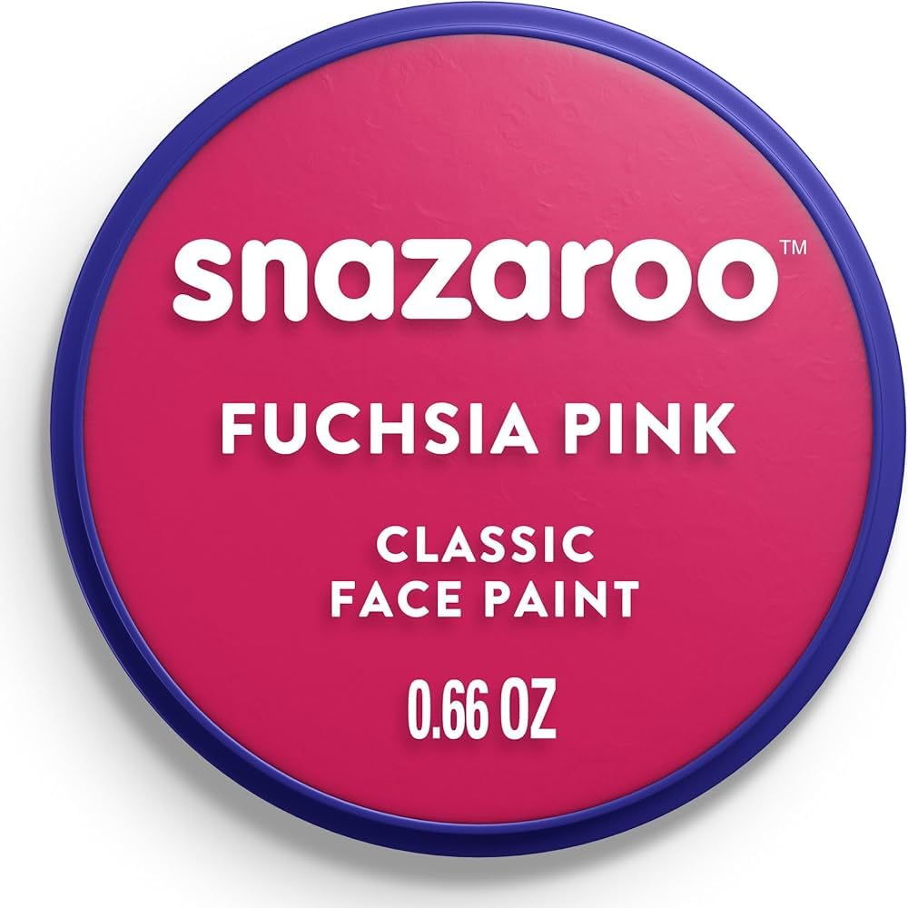 Snazaroo - Classic Fuchsia Pink Face and Body Paint (18ml) 1