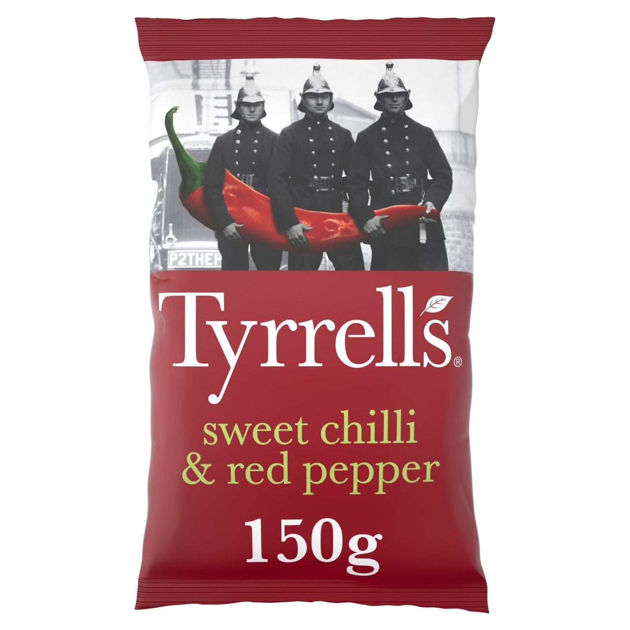 Tyrrells Sweet Chilli & Red Pepper Hand-Cooked Potato Crisps, 150g 1
