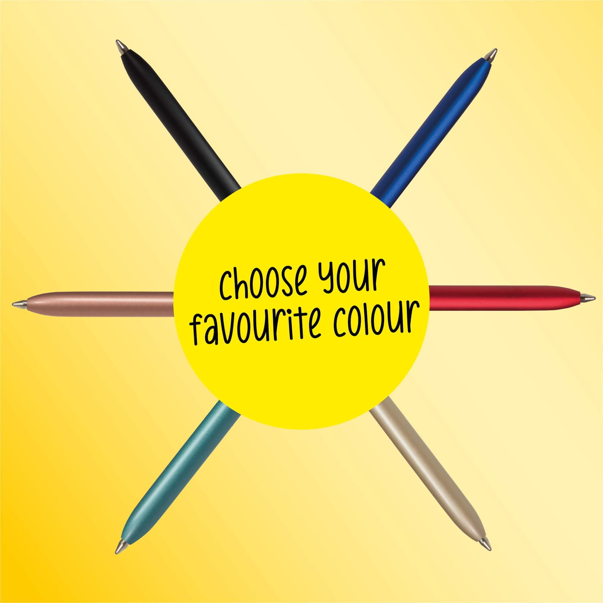 Online Mini Twist Ballpoint Pen - Turquoise, 8cm Length, Metal Clip | D1 Refill | Black Ink 7