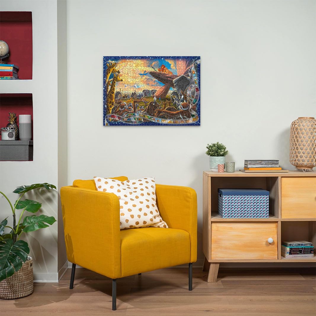 Ravensburger The Lion King Collector's Edition 1000 Piece Puzzle - Disney Jigsaw for Adults & Teens