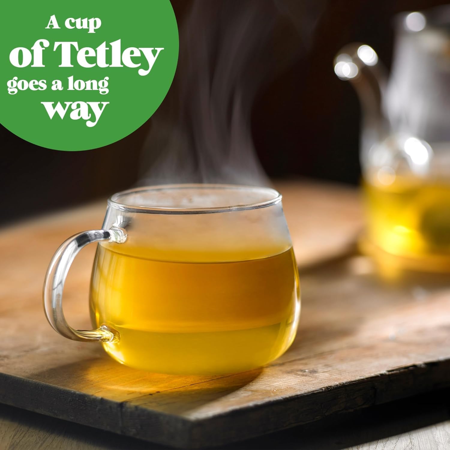 Tetley Pure Camomile Tea Bags - 25 Individually Wrapped Herbal Infusion - Naturally Caffeine-Free - Rainforest Alliance Certified 2