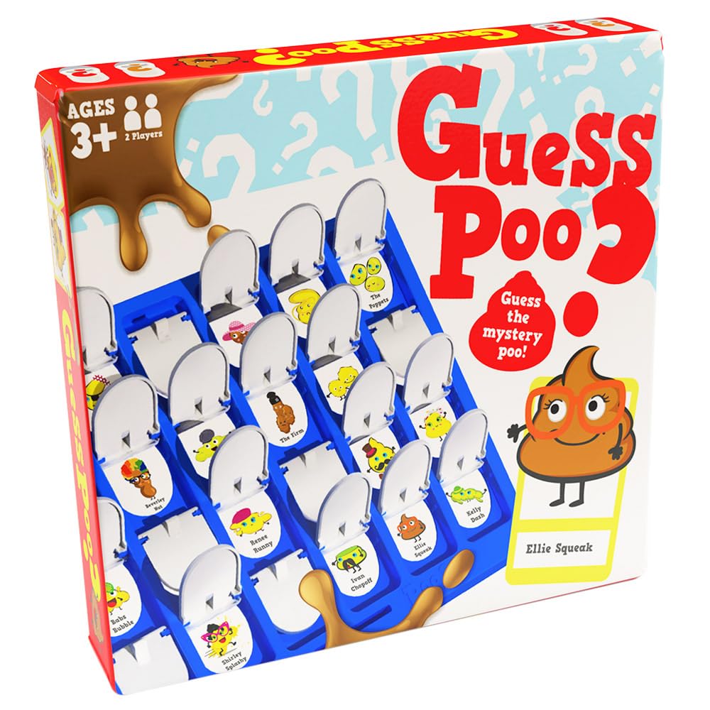 Boxer Gifts Guess Poo Game - Family Board Game | Ages 6+ | Multicolor