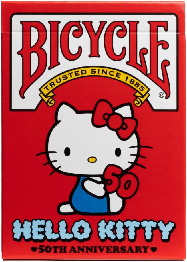Bicycle Hello Kitty 50th Anniversary Playing Cards Deck 2