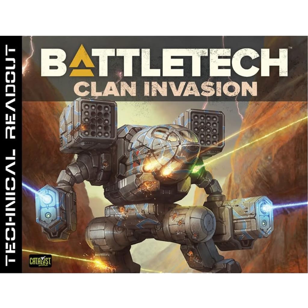 Catalyst Game Labs Technical Readout: Clan Invasion Gamebook | Paperback | English 1