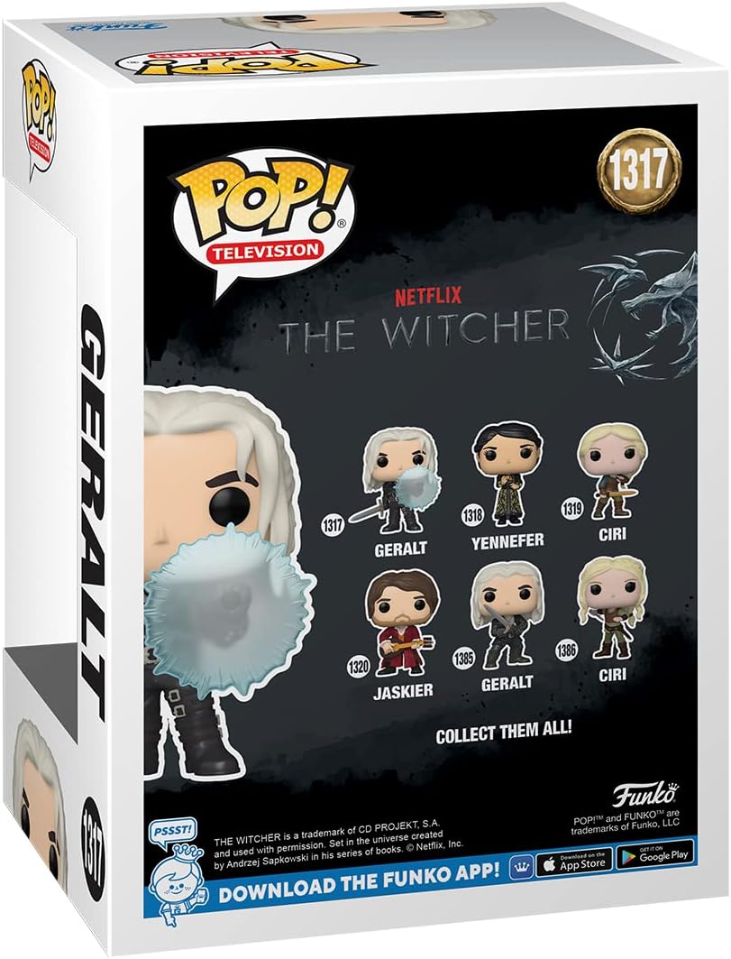 Funko Pop! TV: The Witcher - Geralt with Shield Vinyl Figure