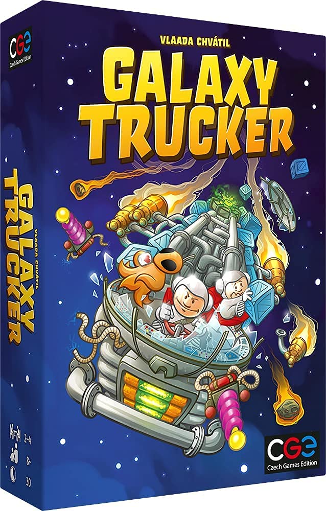 Czech Games Edition Galaxy Trucker Relaunched Board Game | Ages 10+ | 2-4 Players | 60 Min Playtime