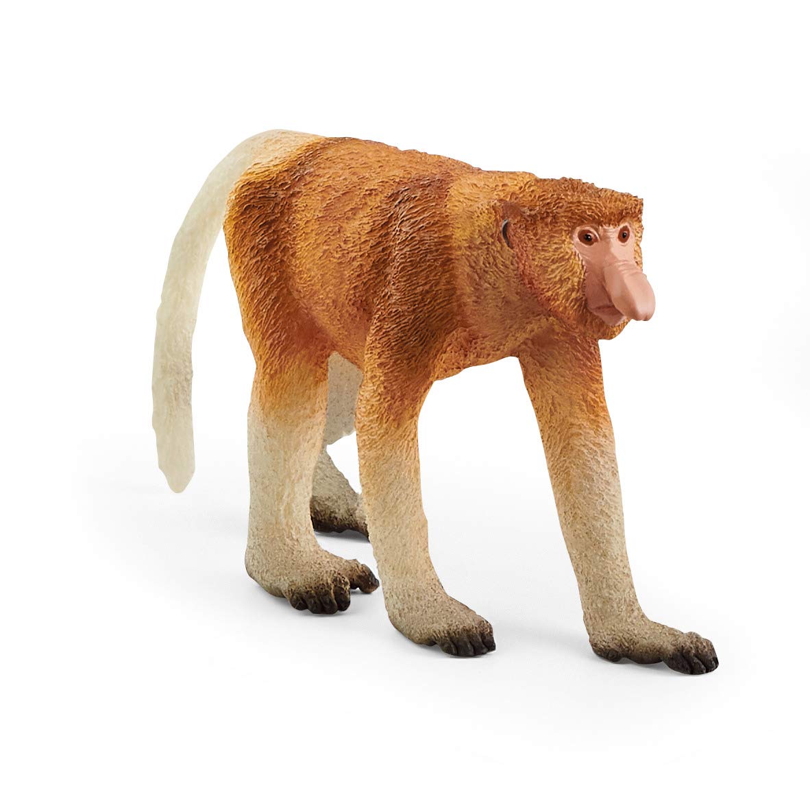 SCHLEICH Proboscis Monkey - Detailed Wildlife Figurine for Kids 3-8 Years