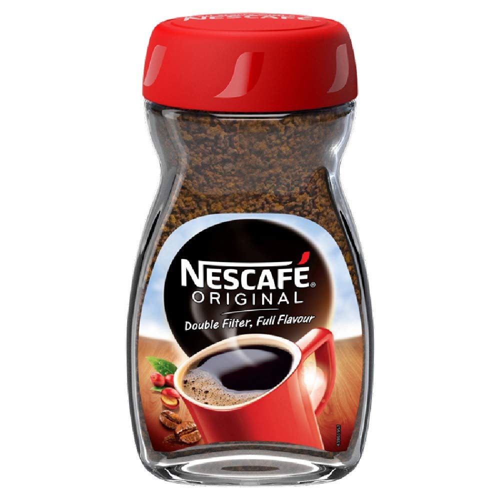 Nescafé Original Instant Coffee 100g - 100% Robusta Beans, Rich Flavour