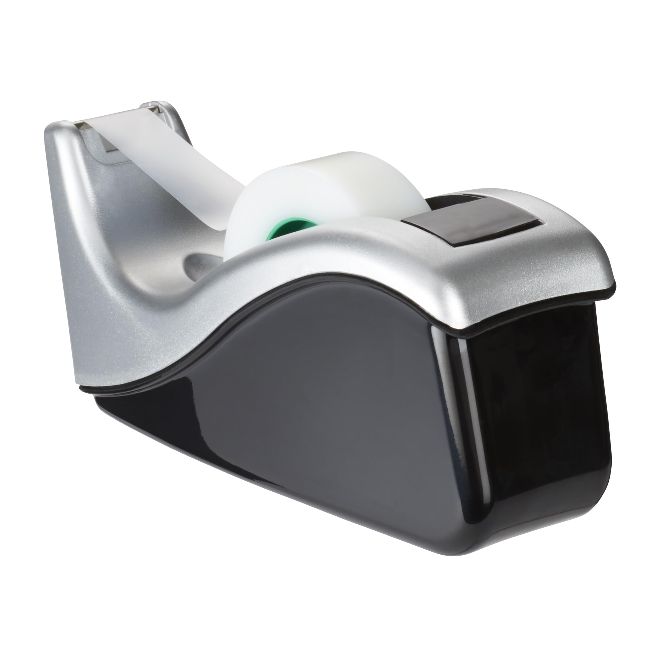 Scotch Tape Dispenser C60 - Weighted Base for One-Handed Use | Includes 1 Roll Magic Tape 19mm x 33m 4