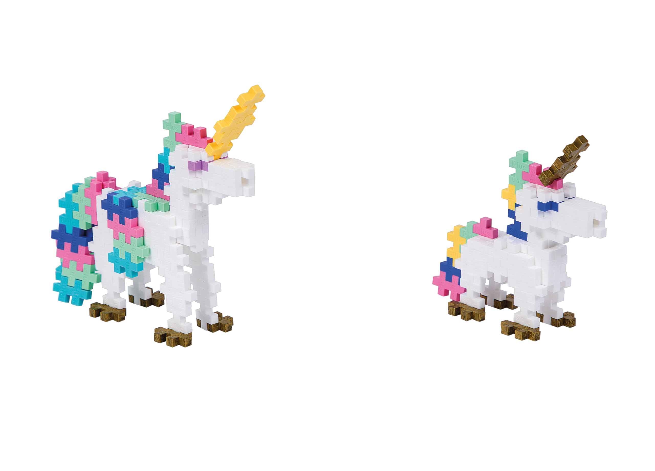 Plus-Plus 3908 Ingenious Construction Toy, Learn to Build, Unicorns, Creative Building Blocks, 275 Pieces 4