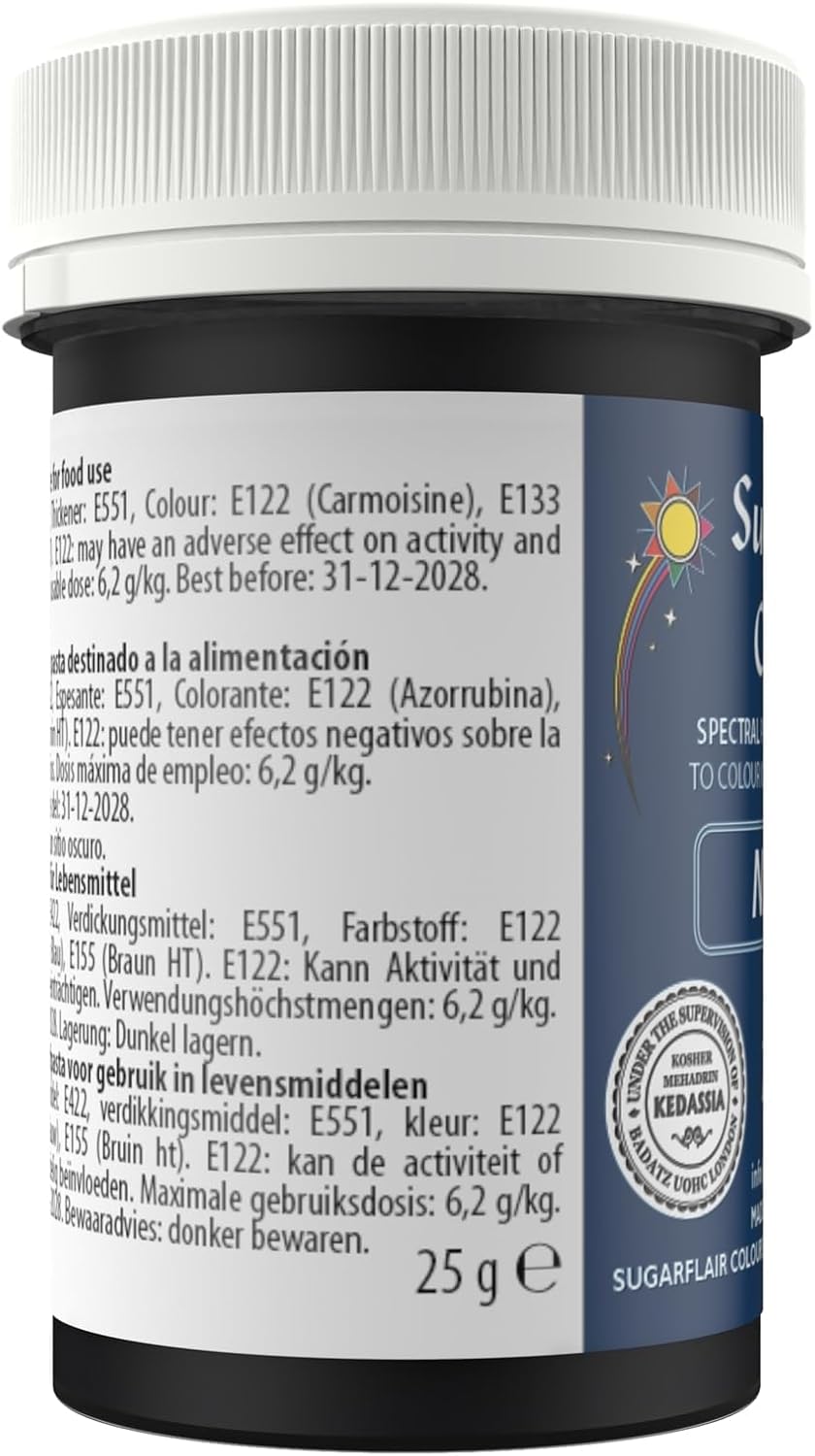 Sugarflair Spectral Navy Blue Food Colouring Paste (30g) 4