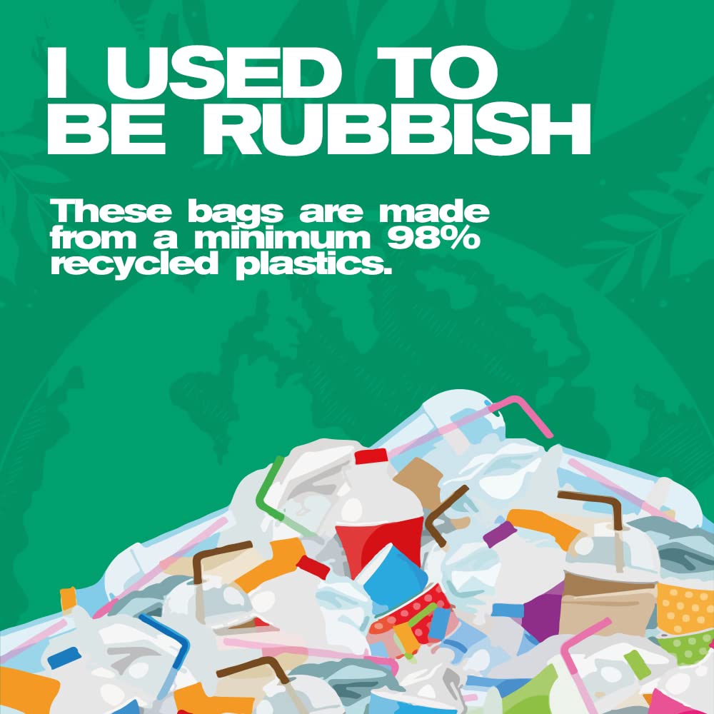 EcoBag ULT10 Heavy Duty 120L Recycled Bin Liners - 10 Pack 5