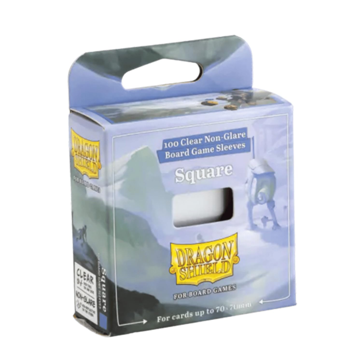 Dragon Shield Card Sleeves - 100 Micron Thick, Anti-Glare, Acid & PVC Free | Square 1