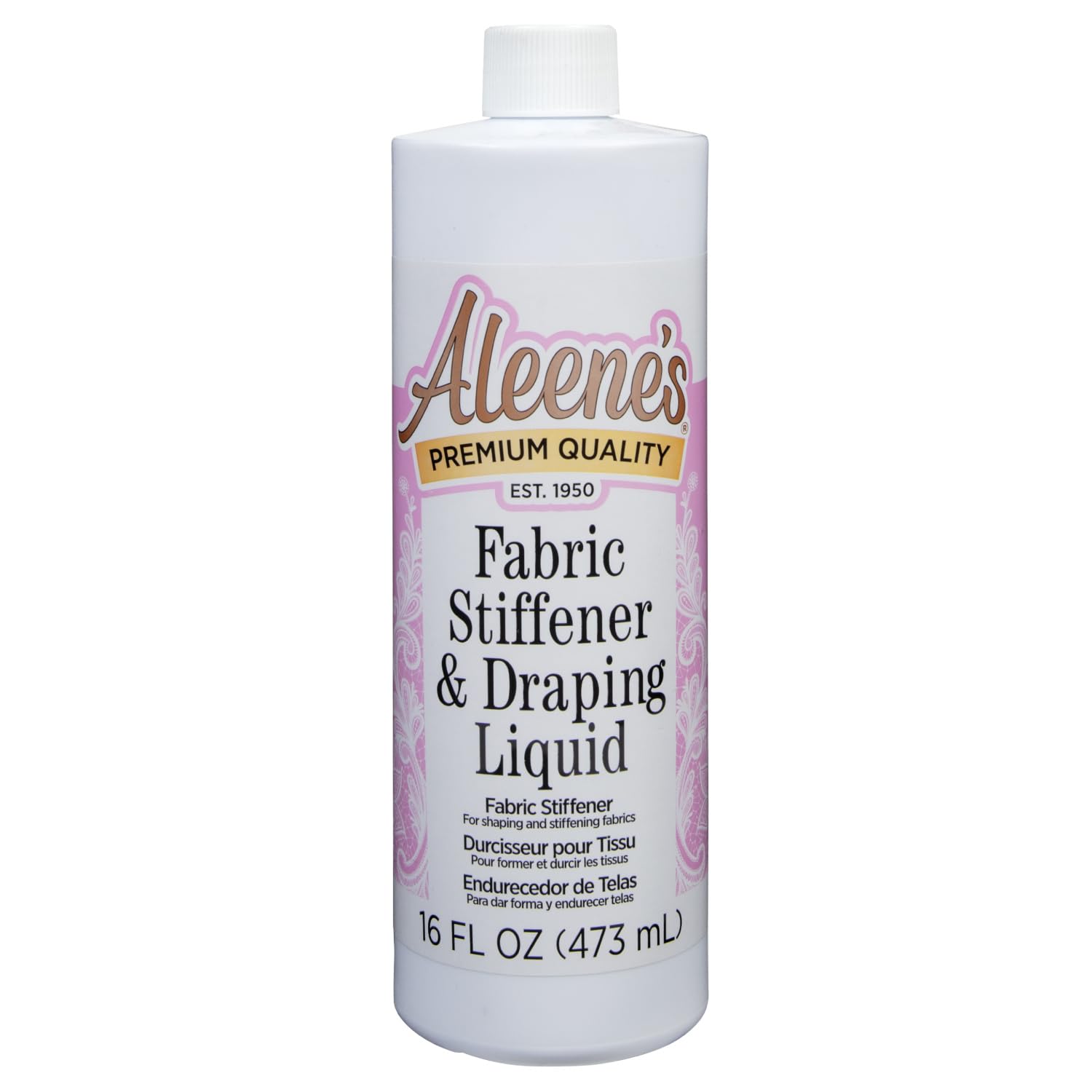 Aleene's Fabric Stiffen-Quick 16 oz - Fabric Stiffener & Draping Liquid 8