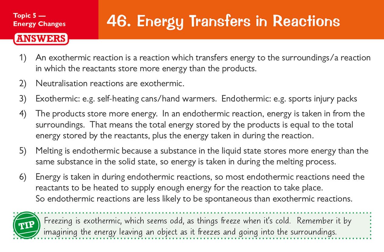CGP 9-1 GCSE Chemistry AQA Revision Question Cards | 95 Cards for 2022 & 2023 Exams 3