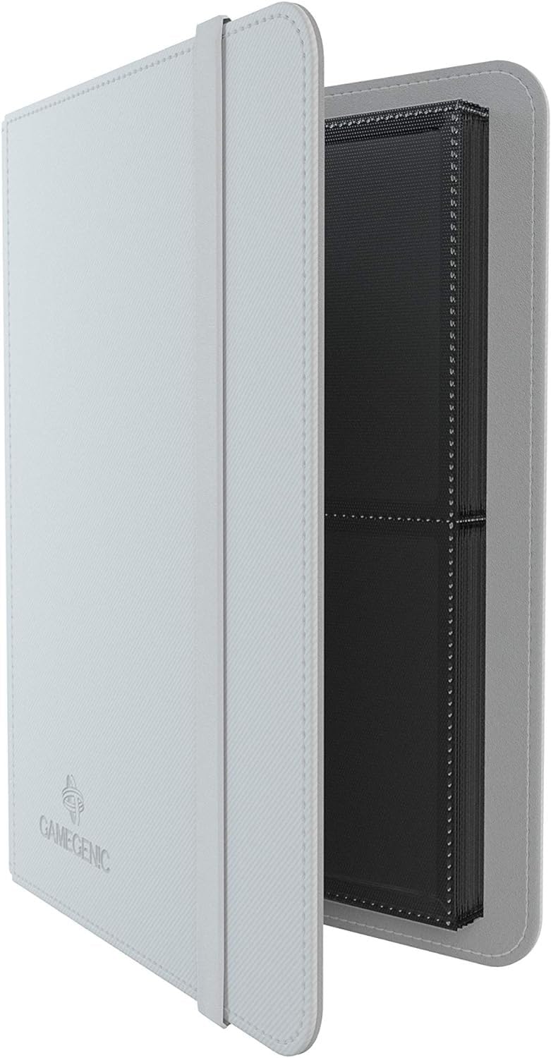 Gamegenic Prime Album - 8-Pocket Side-Loading Pages | Holds 160 Double-Sleeved Cards | White 3