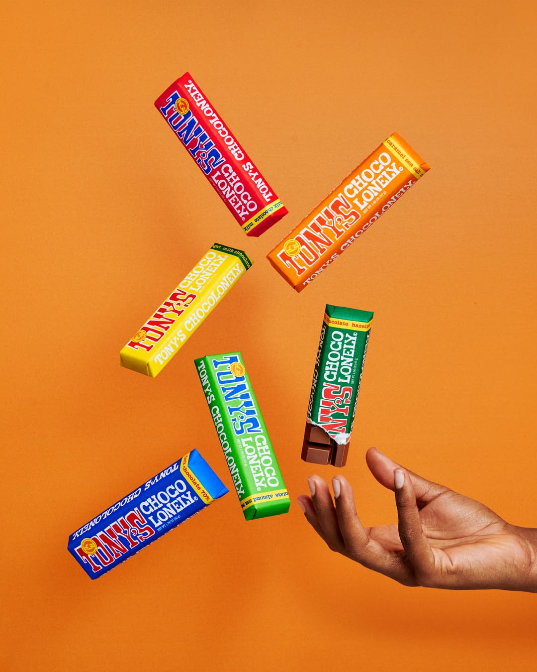 Tony's Chocolonely Milk Chocolate Bar 50g - Fairtrade & Slave-Free 3