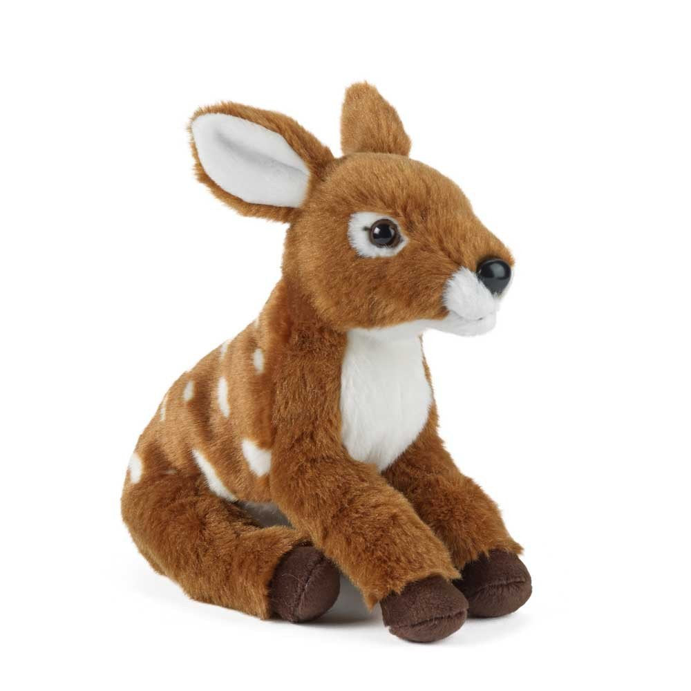Living Nature Fawn Baby Deer Soft Toy - Realistic Detail, Eco-Friendly, 21cm 1