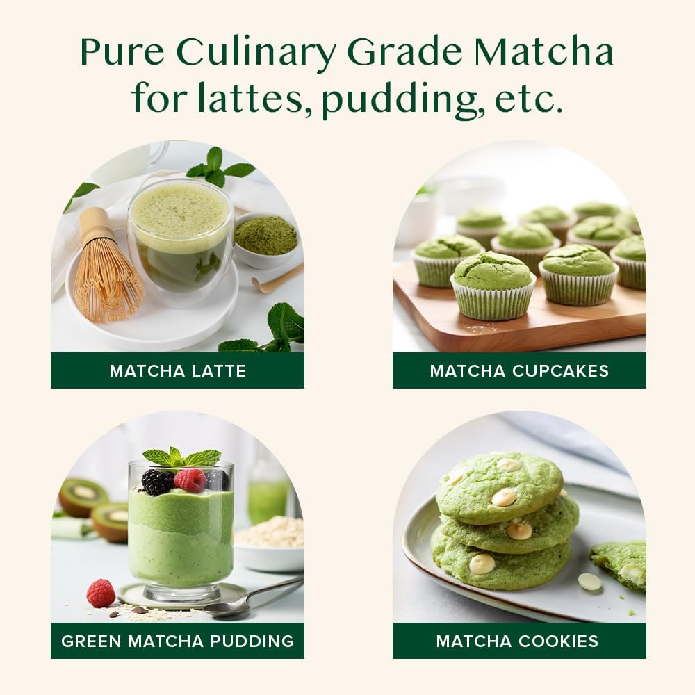VAHDAM Matcha Green Tea Powder (25g) - Authentic Japanese Culinary Grade 6