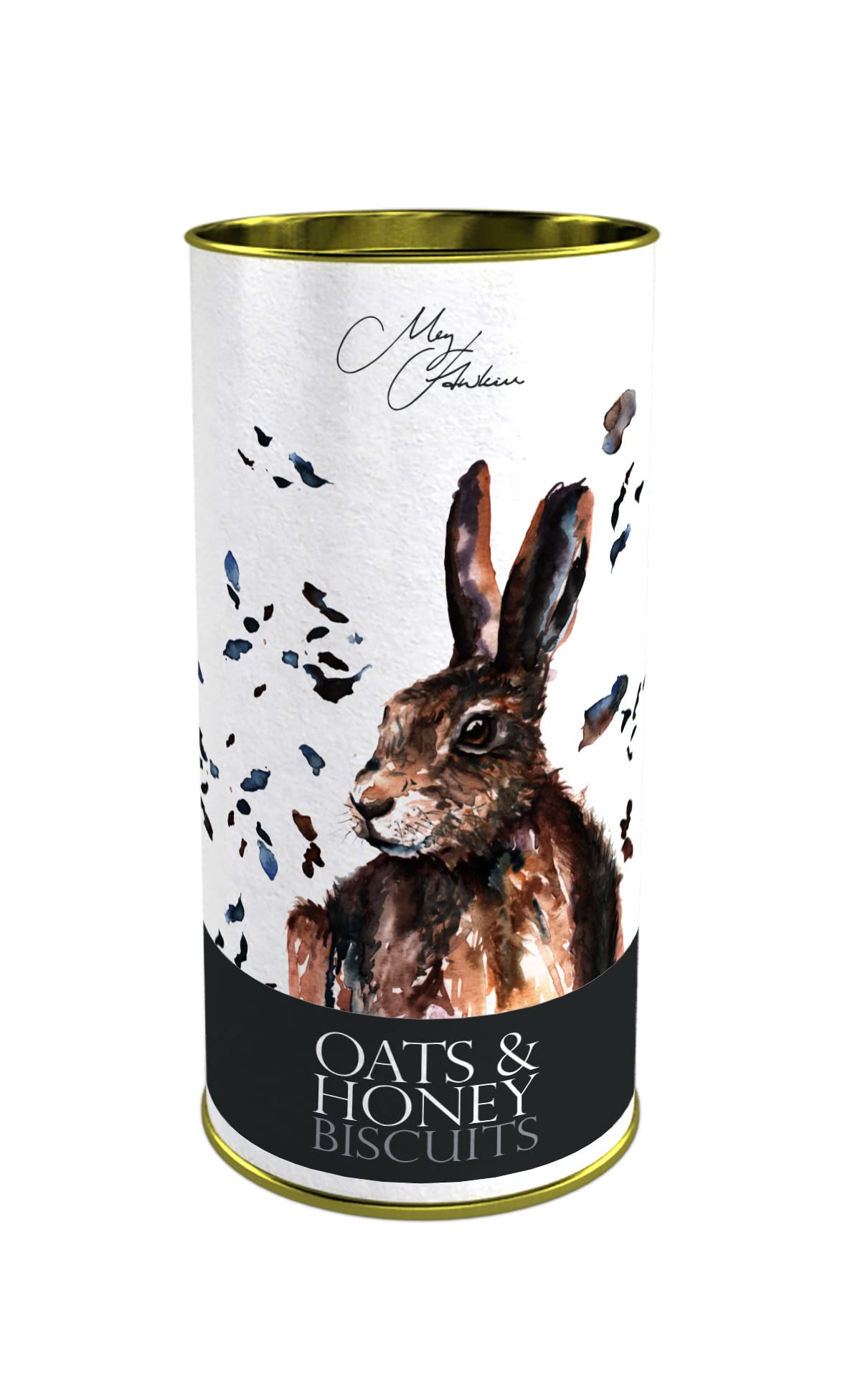 Meg Hawkins Farrah's of Harrogate - 4 Drum Gift Set - Oats & Honey, Choc Chip & Cherry, Toffee & Fudge, Double Choc Chip 7