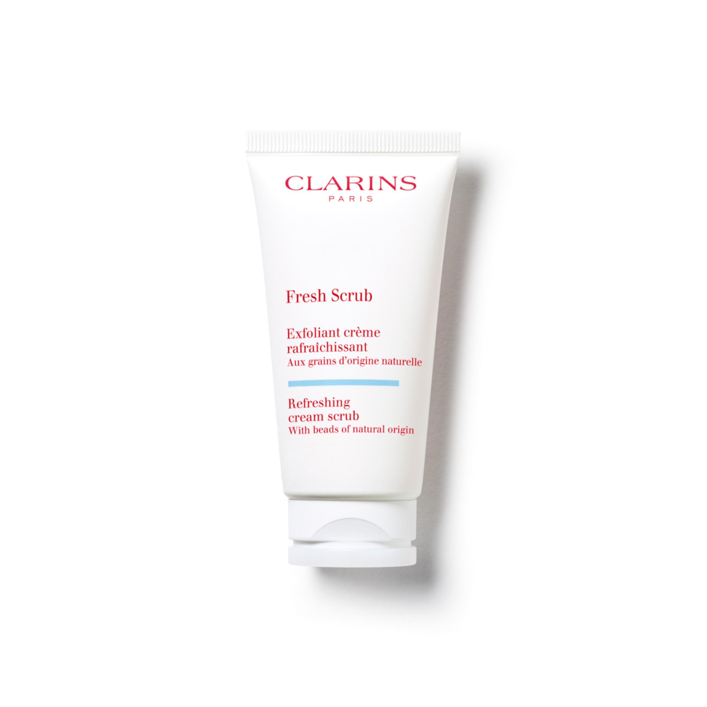 CLARINS Fresh Scrub - Hydrating Face Exfoliator with Natural Origin Ingredients | 50 ml