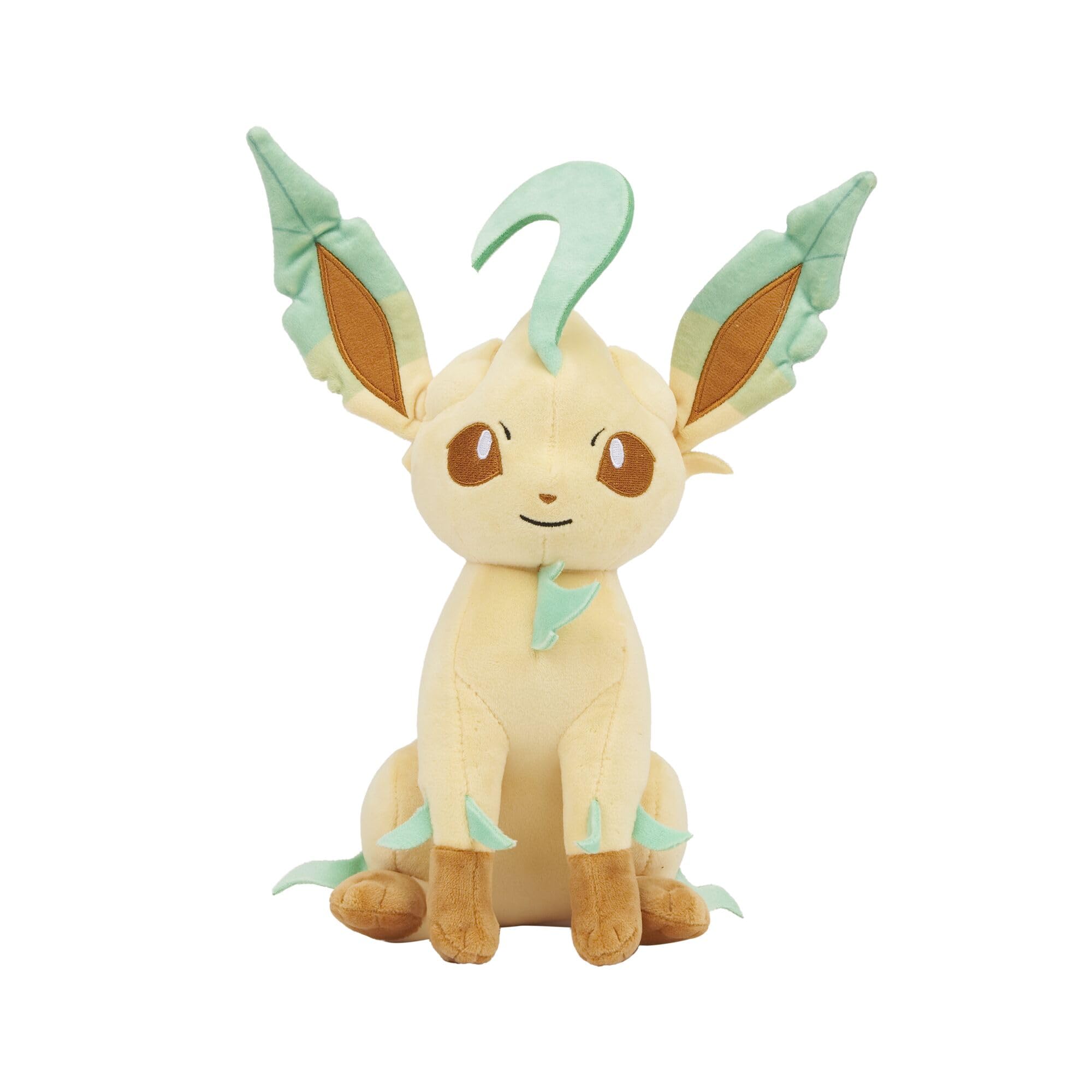 Pokémon Leafeon Soft Doll - 8-Inch Plush | Classic Edition | Unisex Children