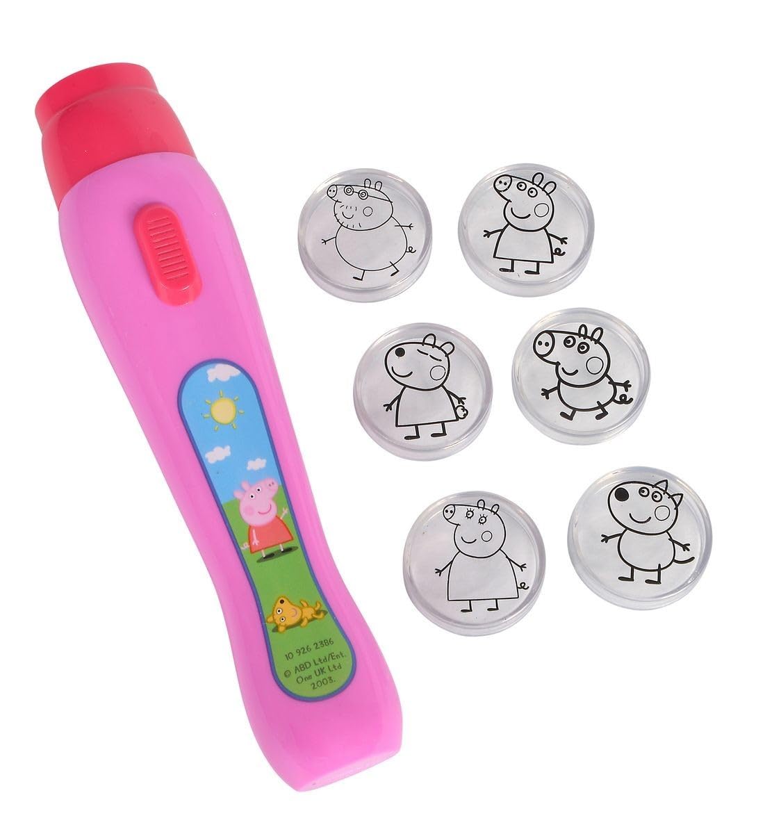 Simba Peppa Pig Light Projector - 6 Interchangeable Images, Ages 3+ 3