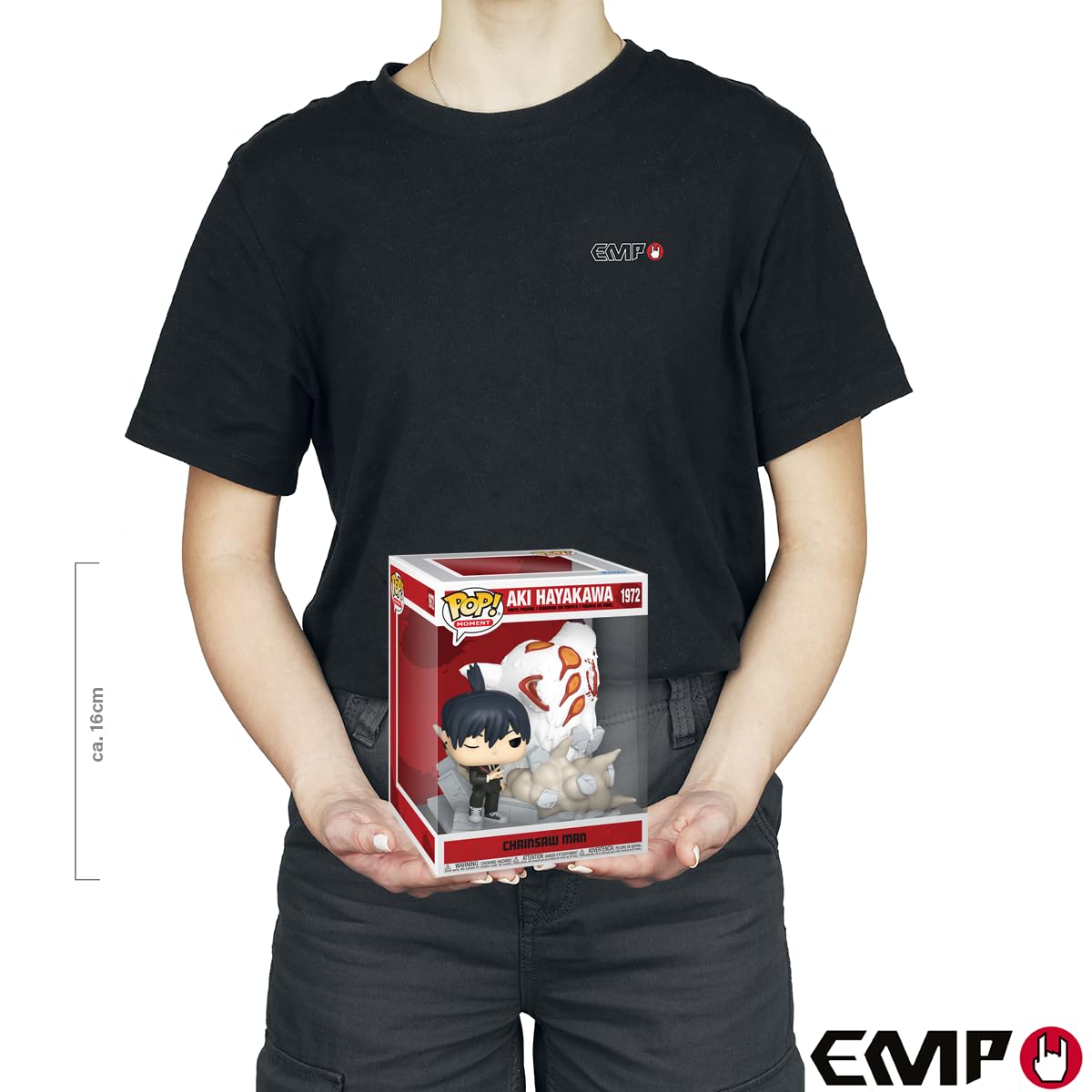 Funko Pop! Moments: Chainsaw Man - Aki Hayakawa (Fox Devil) Vinyl Figure 6