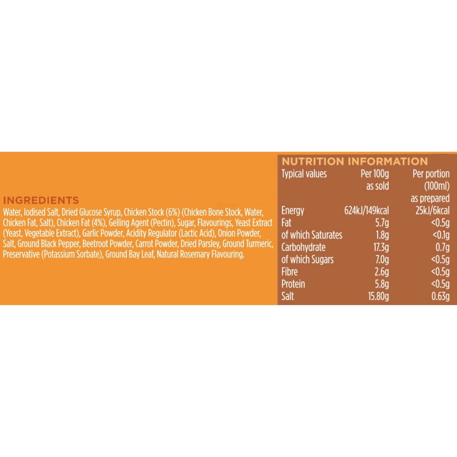 OXO Chicken Stock Pots with Garlic & Thyme - Succulent Flavour for Roasts & Casseroles | 80g