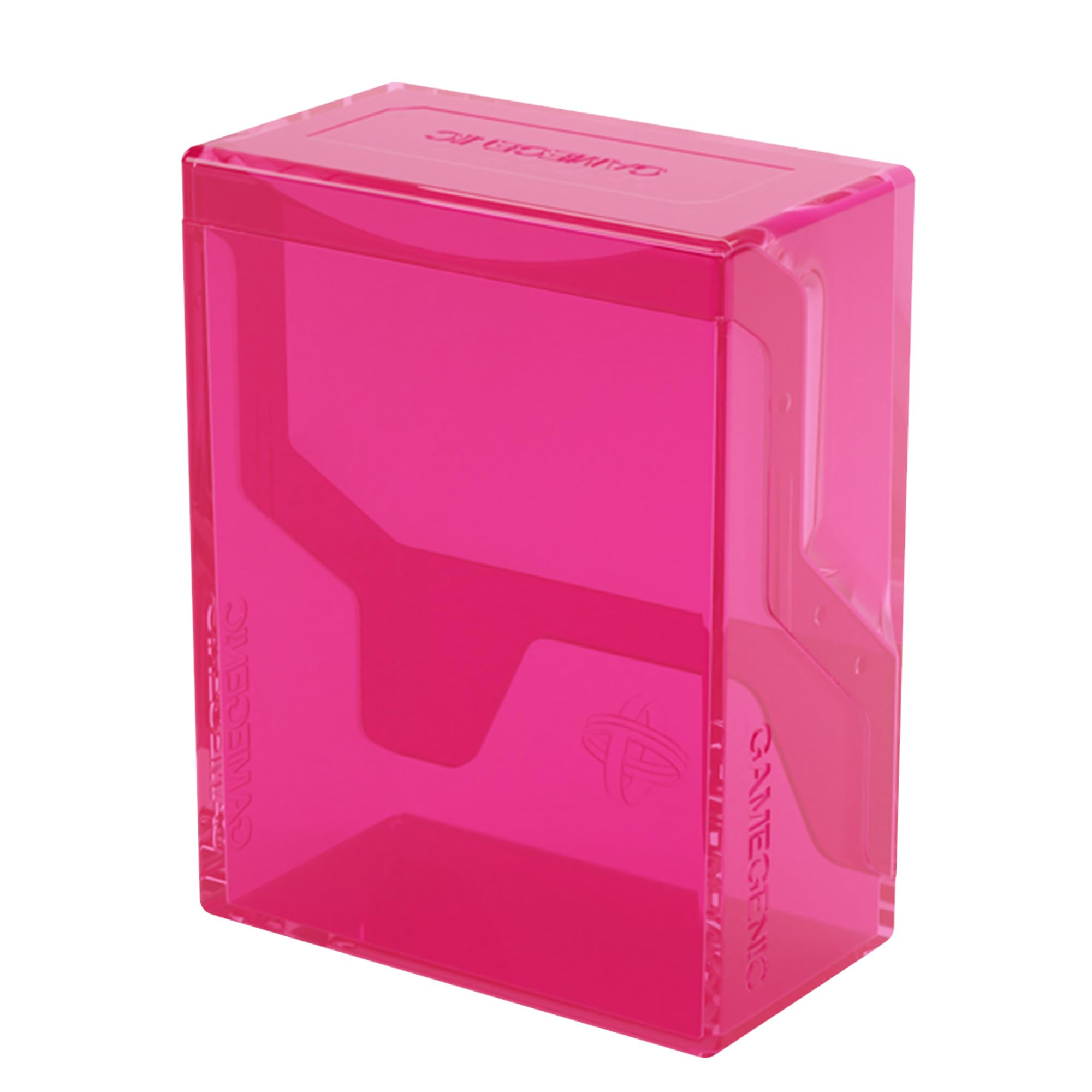 Gamegenic Bastion 50+ XL Deck Box - Compact, Secure Storage | Pink Plastic | 110g 1