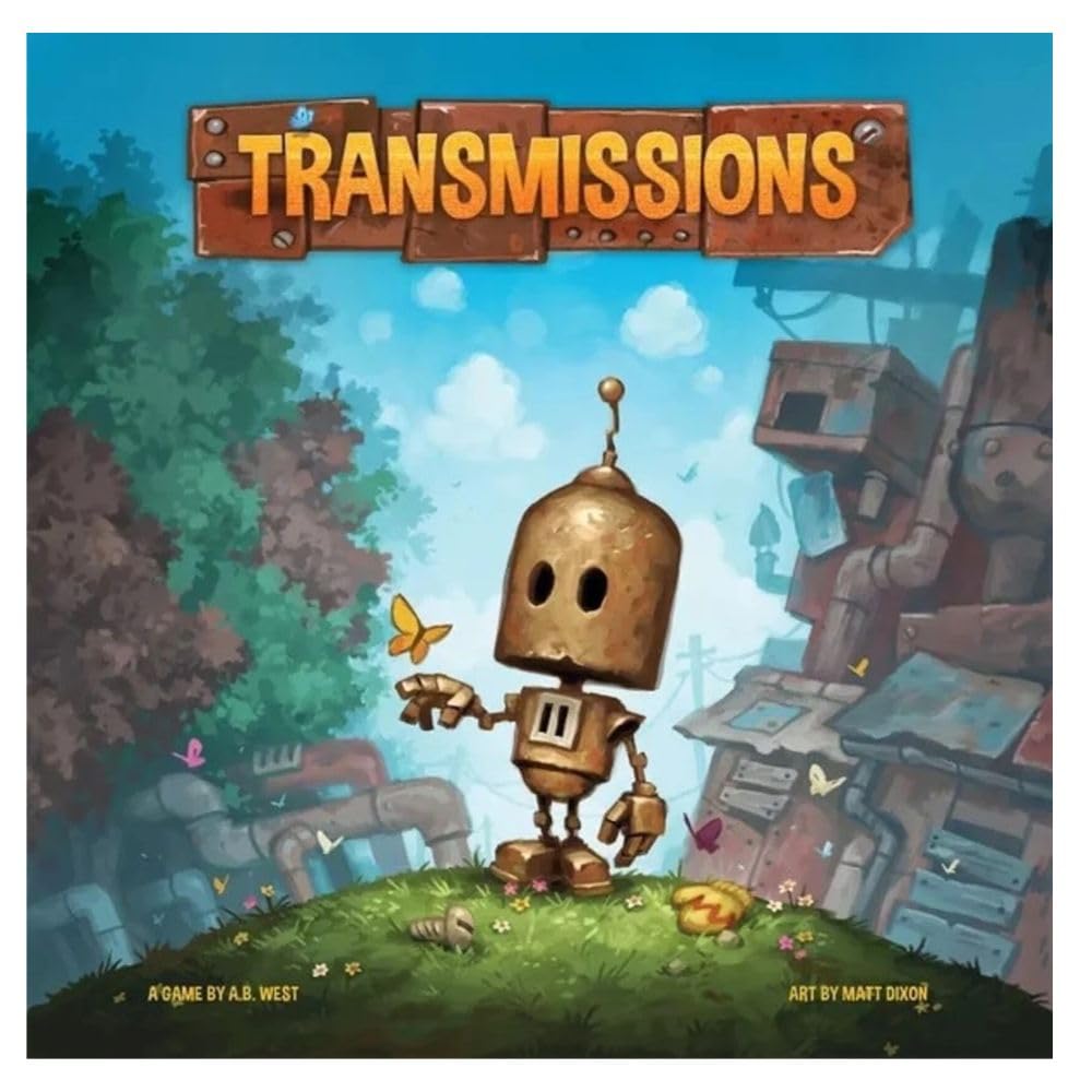 Crosscut Games Transmissions Board Game | Ages 10+ | 1-4 Players | 60 Min 2