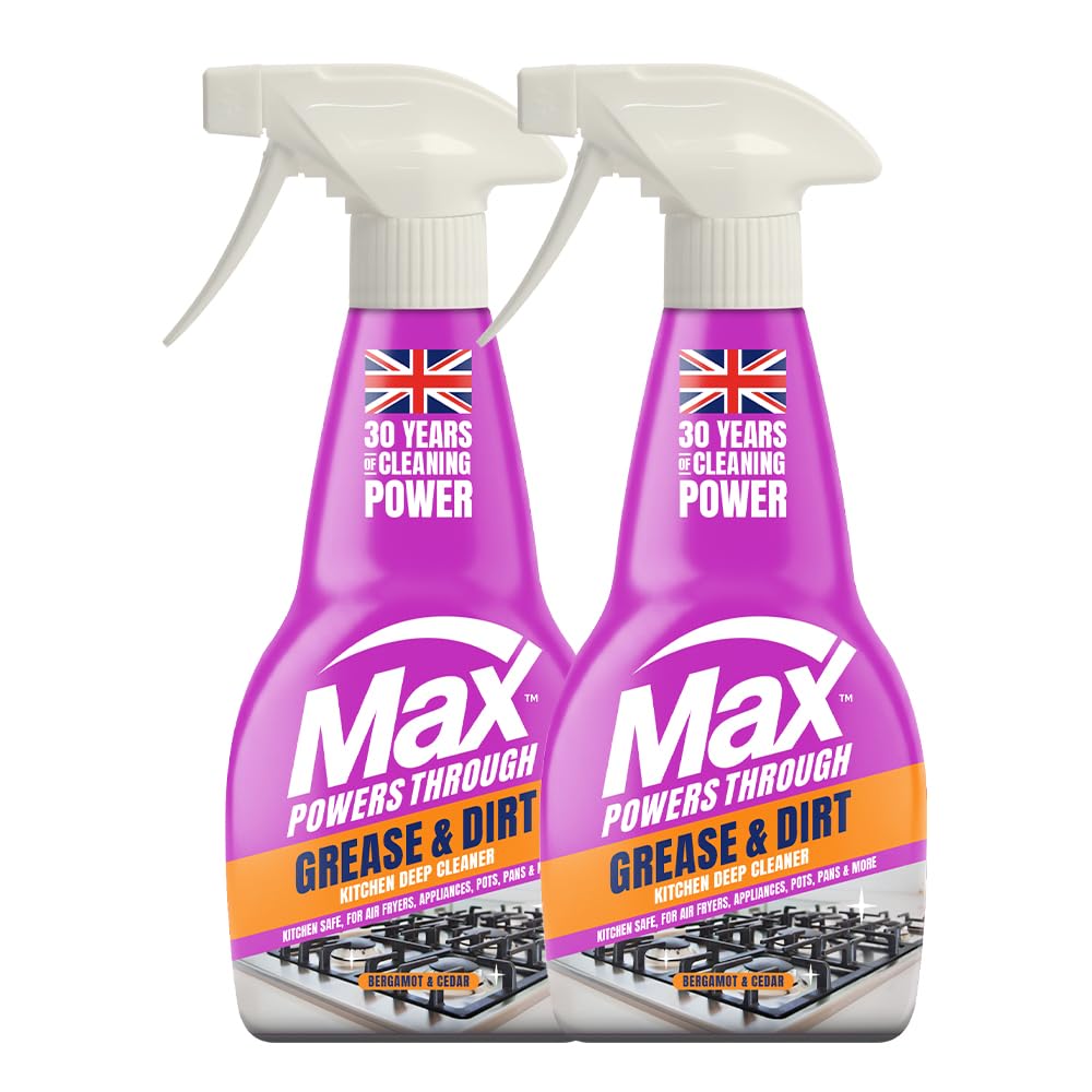 Max Grease & Dirt All-Purpose Cleaner Spray - Cuts Through Grease & Stubborn Dirt | 500ml (Pack of 1)