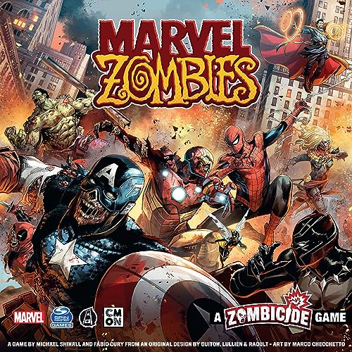 CMON Marvel Zombies: Core Box Miniatures Board Game 4