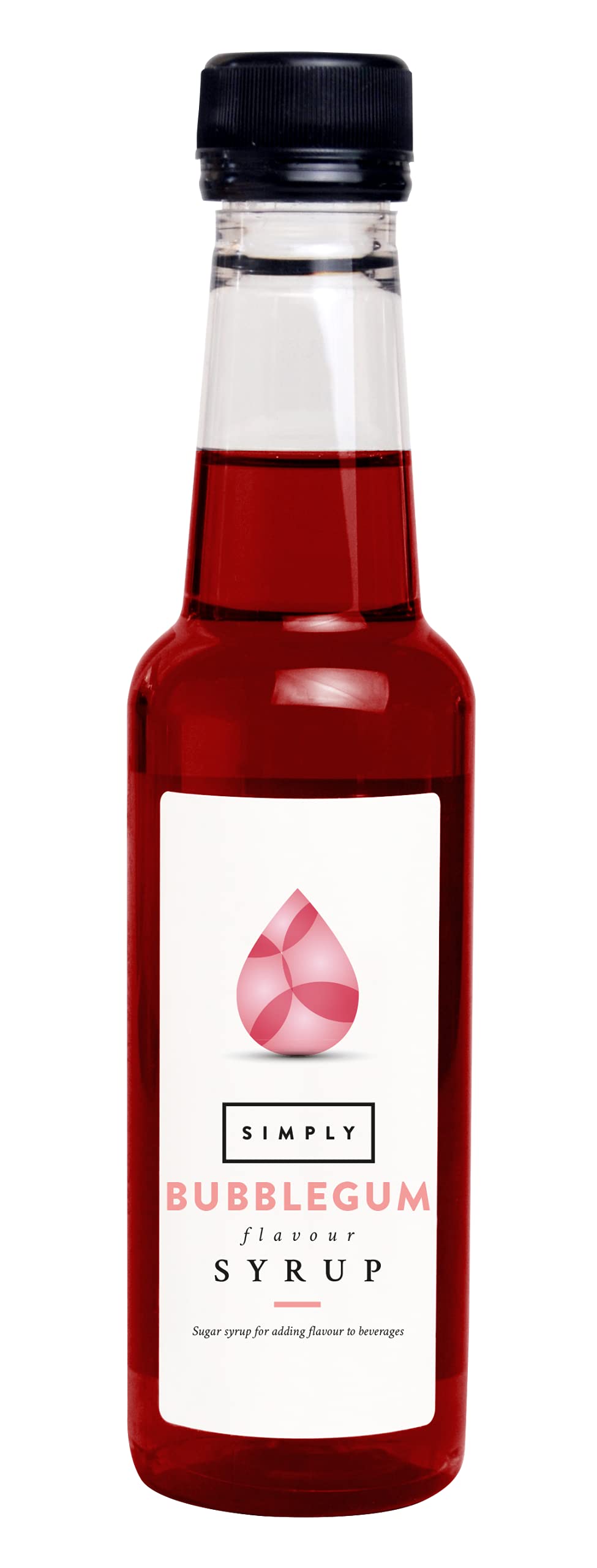Simply Bubblegum Syrup - Vegan & Nut Free | 250 ml Liquid for Beverages & Baking
