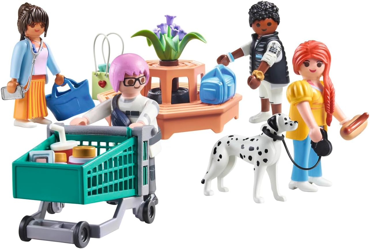 Playmobil MyFigures Shopping Playset - 80-Piece Fashion Fun for Ages 5+