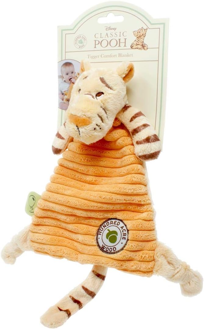 Tigger Comfort Blanket - Super Soft Plush Baby Toy from Winnie the Pooh & Friends 1