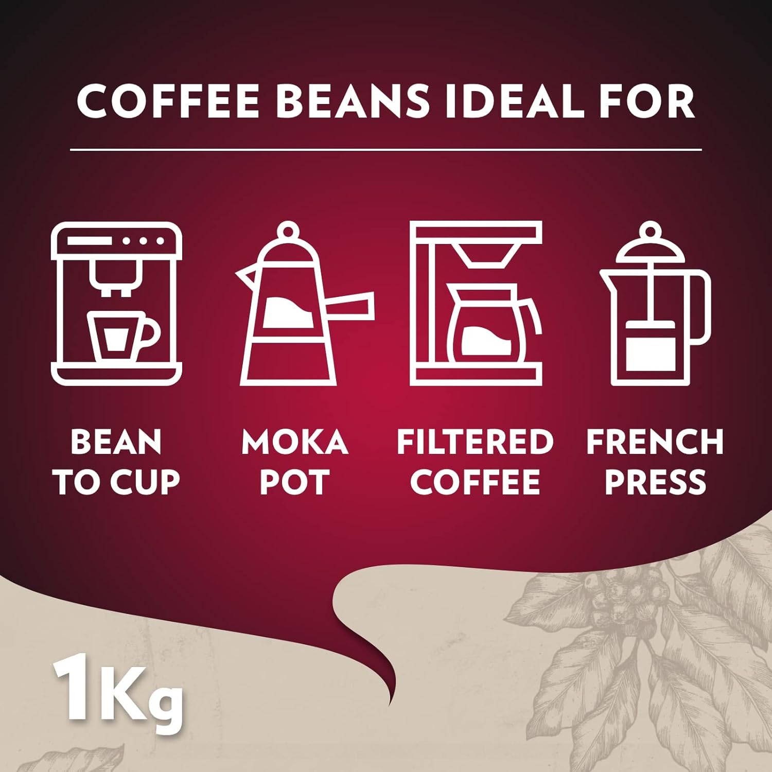 Lavazza Espresso Aromatico - 1 kg Light Roast Whole Bean Coffee 4