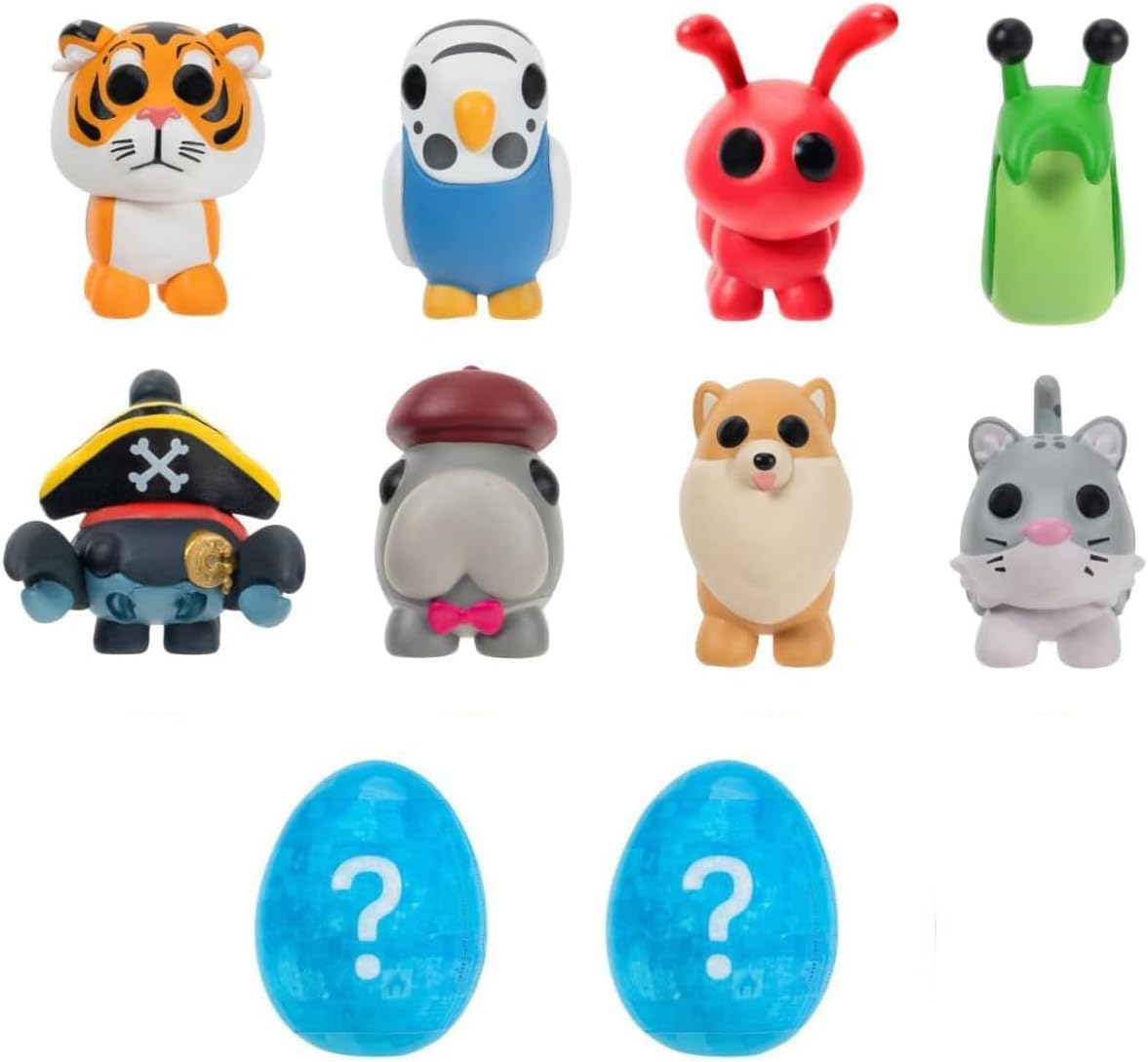 Adopt Me! 10 Pack Mystery Pets - Series 3 - Includes 2 Mystery Eggs & Virtual Item Code 1