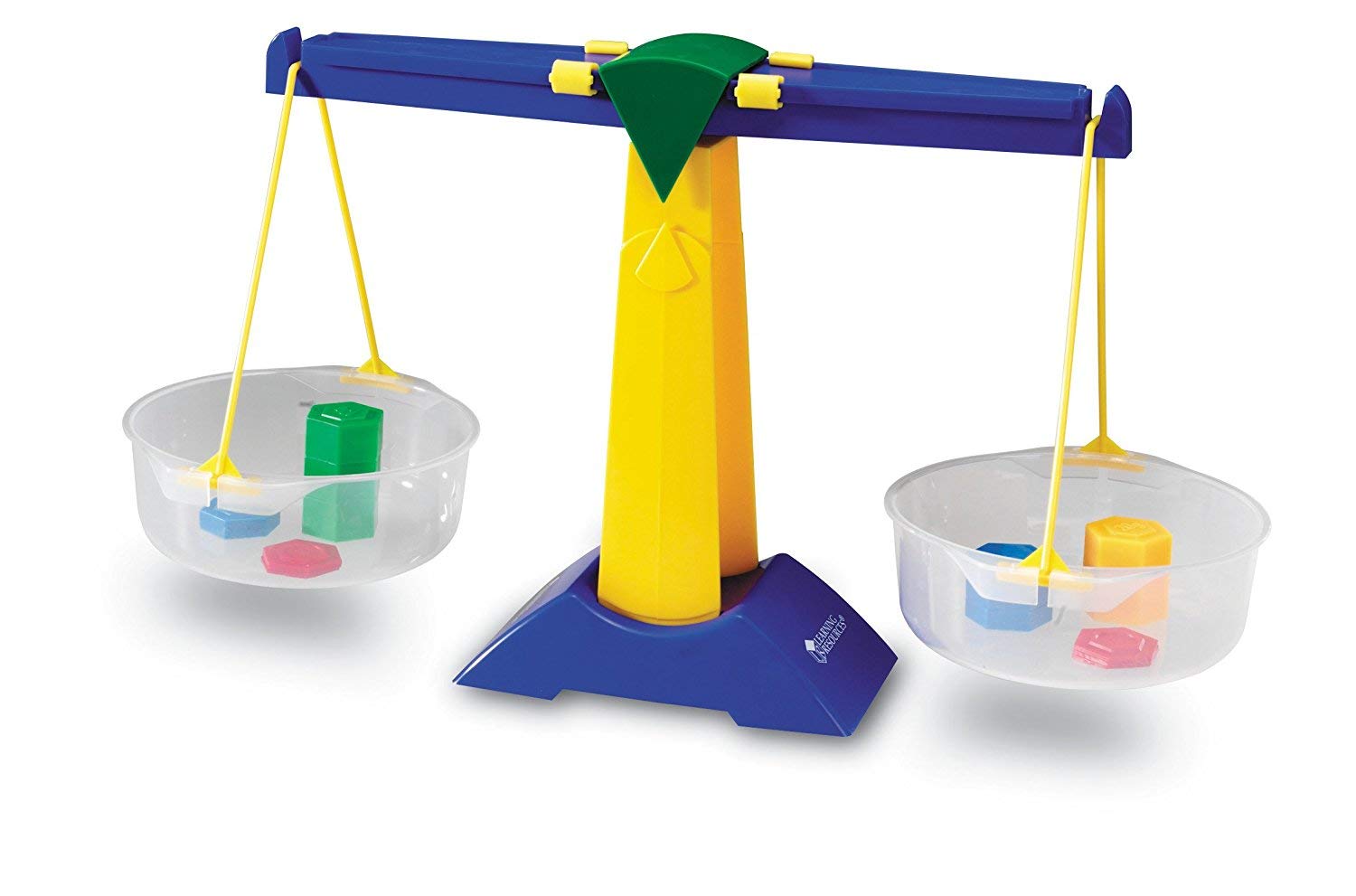 Learning Resources Pan Balance Jr. - Educational Weight Comparison Tool | Plastic | Multicolor