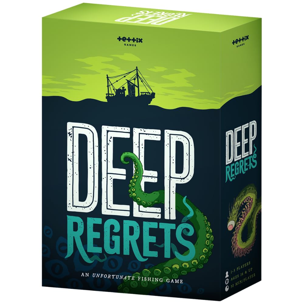 Deep Regrets: An Unfortunate Fishing Game [Strategy Board Game] 1
