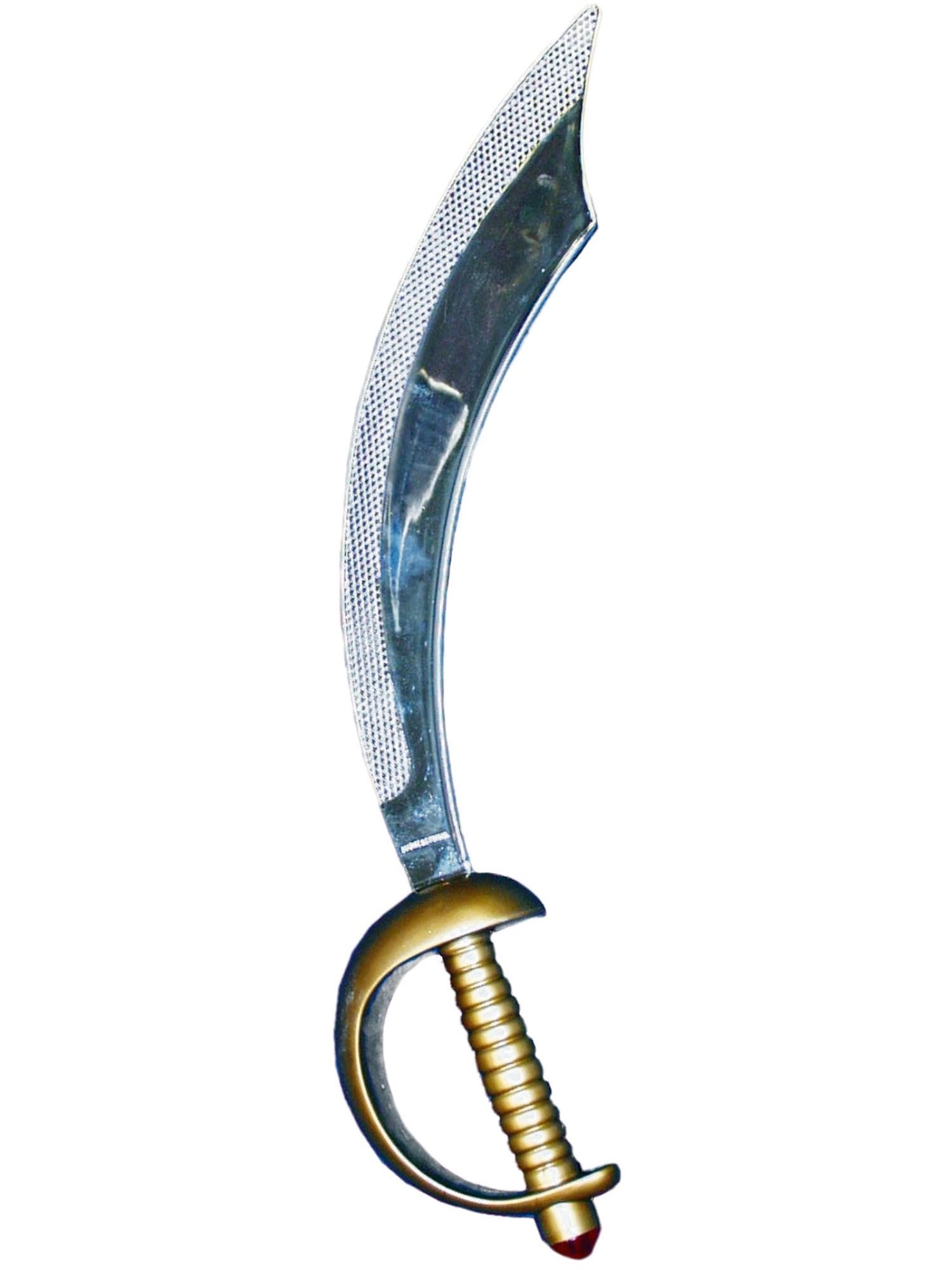 Smiffys Pirate Eyepatch and Silver Cutlass Sword 4