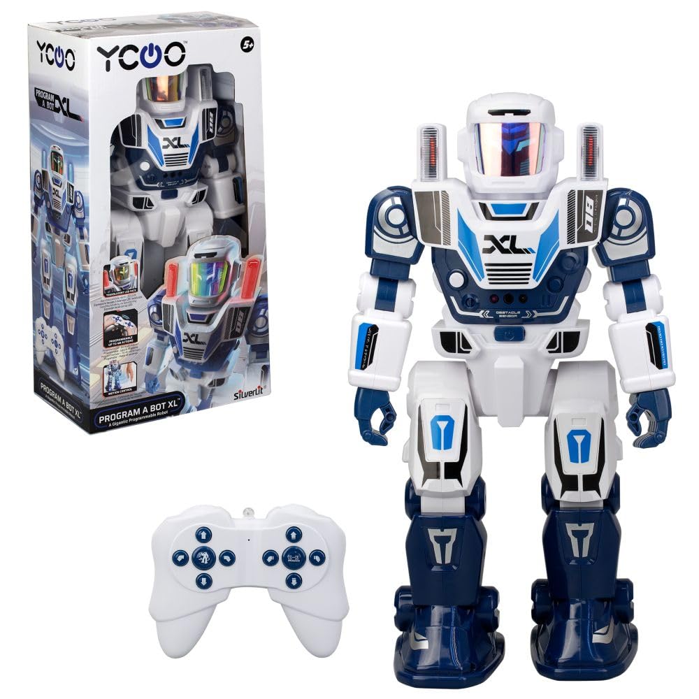 SilverLit Program a Bot XL - Programmable Robot Toy with 48 Commands, Remote & Motion Control 15