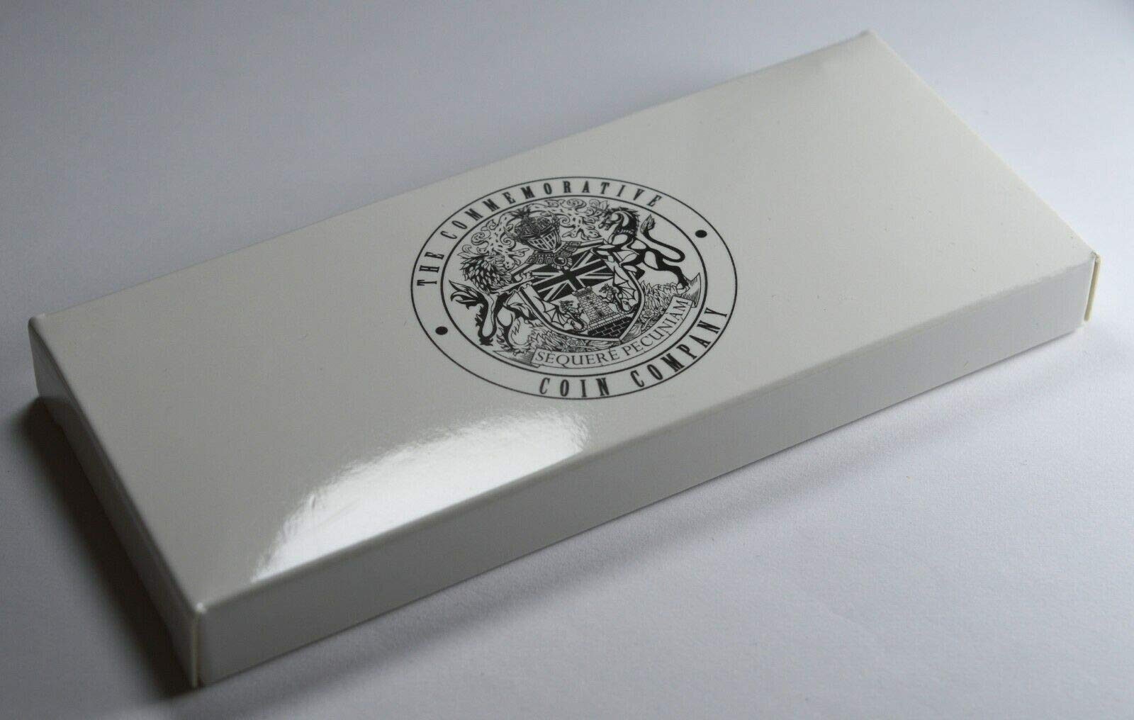 The Commemorative Coin Company 25th Wedding Anniversary Silver Plated Coin Set with Diamante Gemstone 3