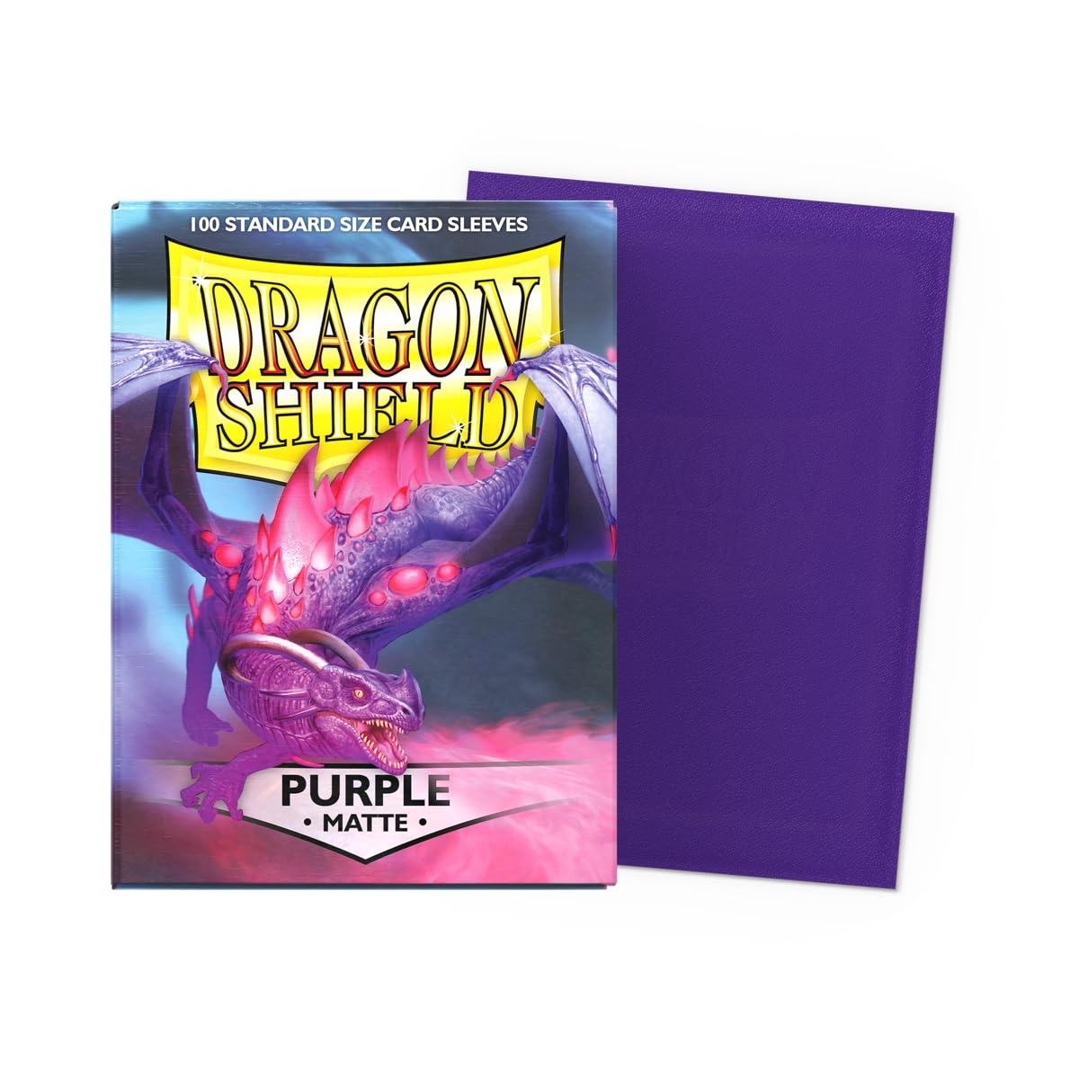 Dragon Shield Matte Purple Standard Sleeves (100 Count)