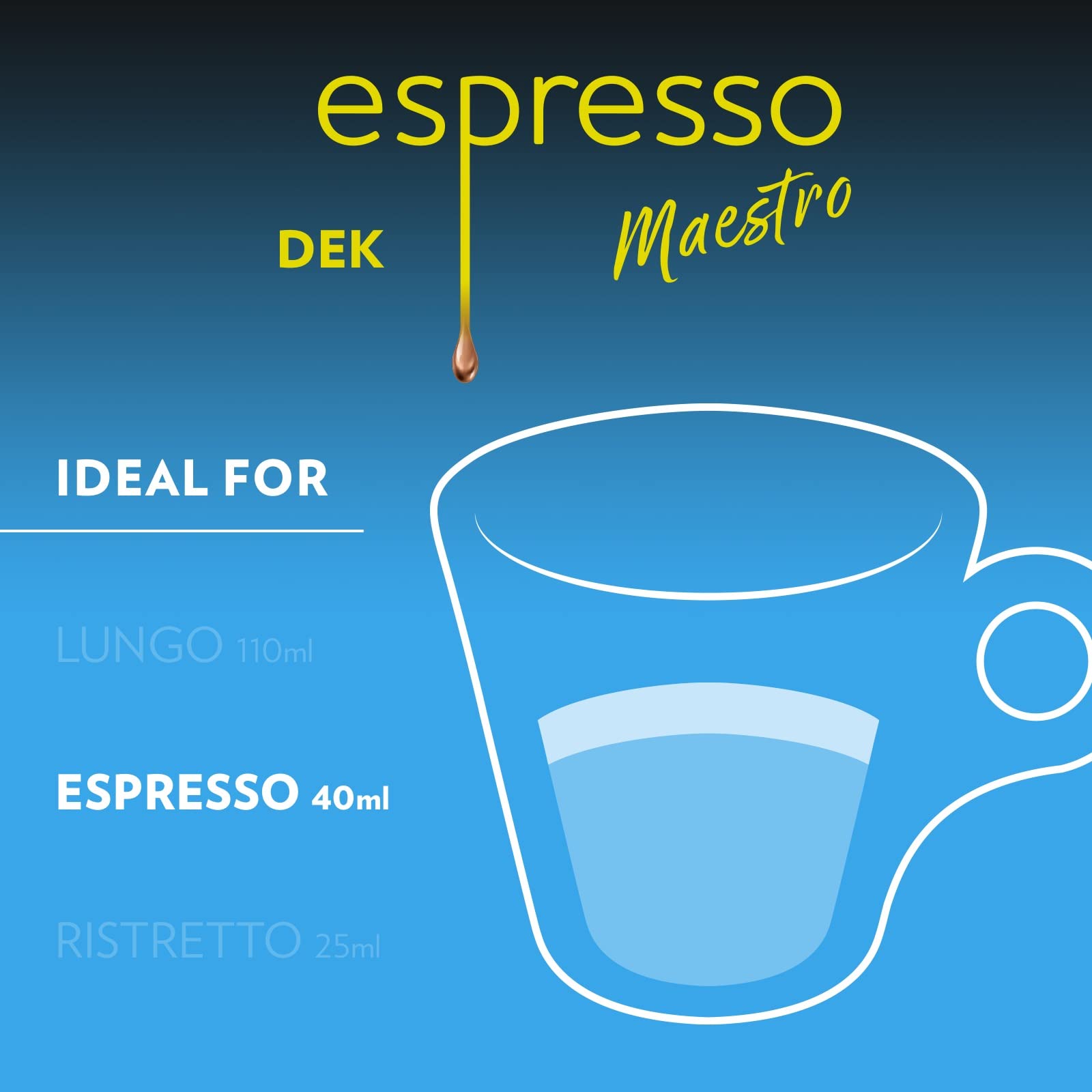 Lavazza Espresso Maestro Dek, 100 Aluminum Capsules, Decaffeinated Coffee for Nespresso Original Machines 2
