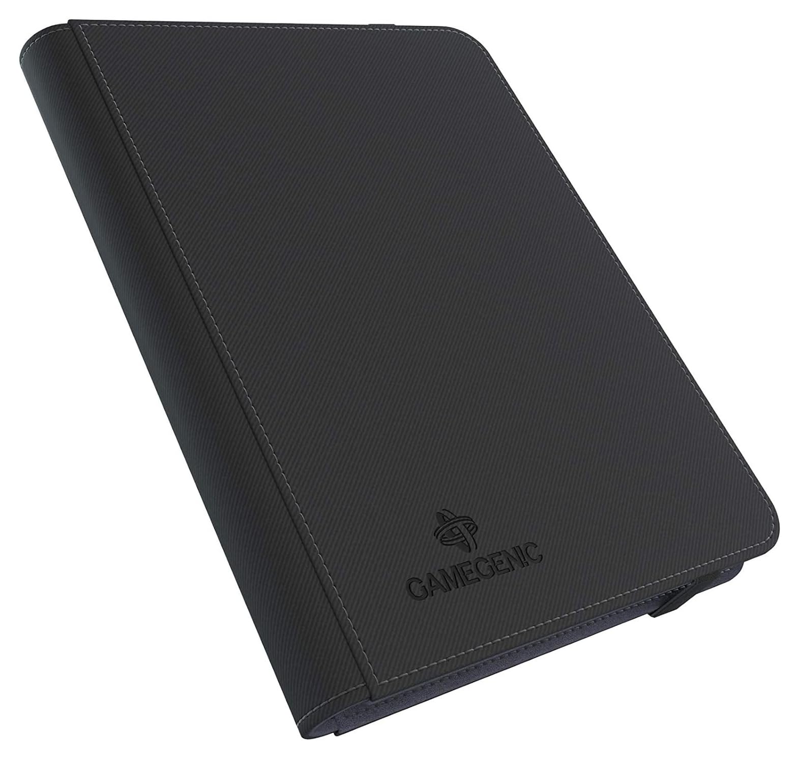 Gamegenic Prime Album 8-Pocket - Black | Holds 160 Sleeved Cards | Nexofyber Surface