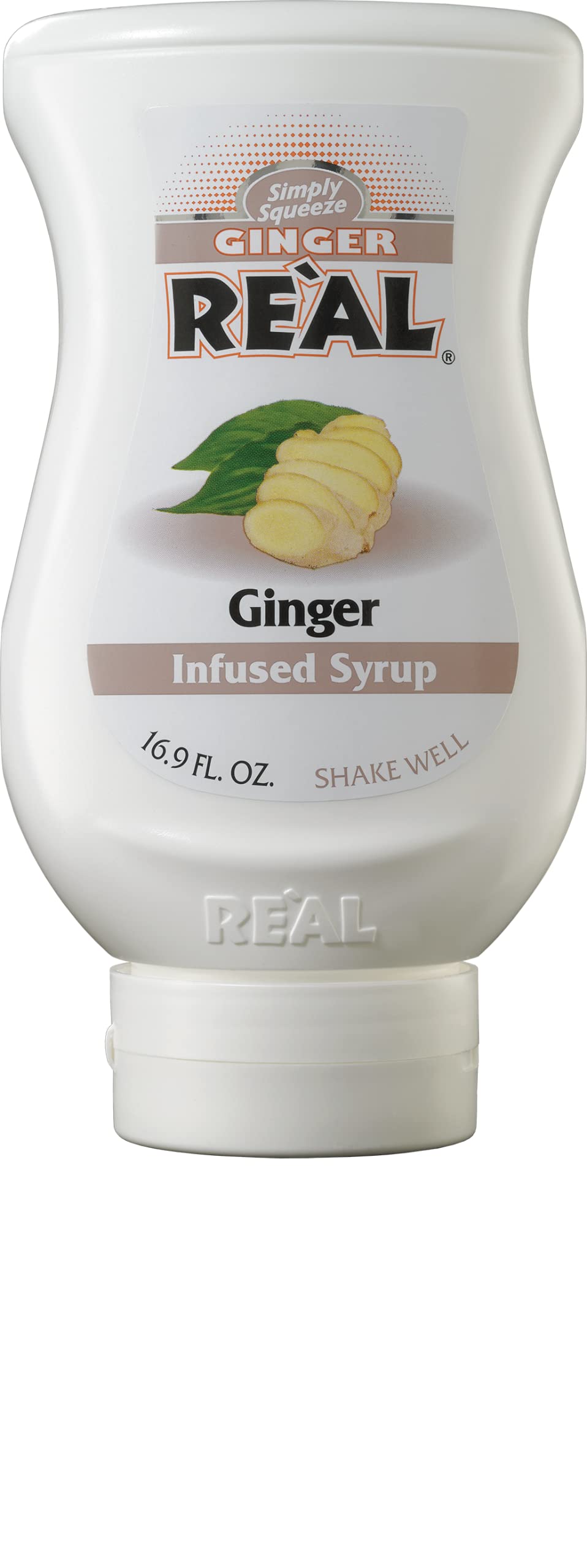 Reàl Infused Exotics Ginger Puree Infused Fruit Syrup - 12% Ginger | 500ml 1